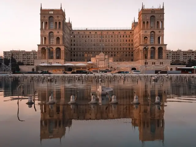 Baku Old City in Azerbaijan. 