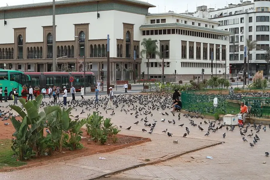 Casablanca city center.