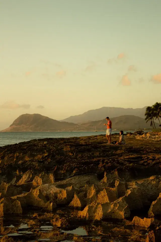 fishing in Ko Olina, HI