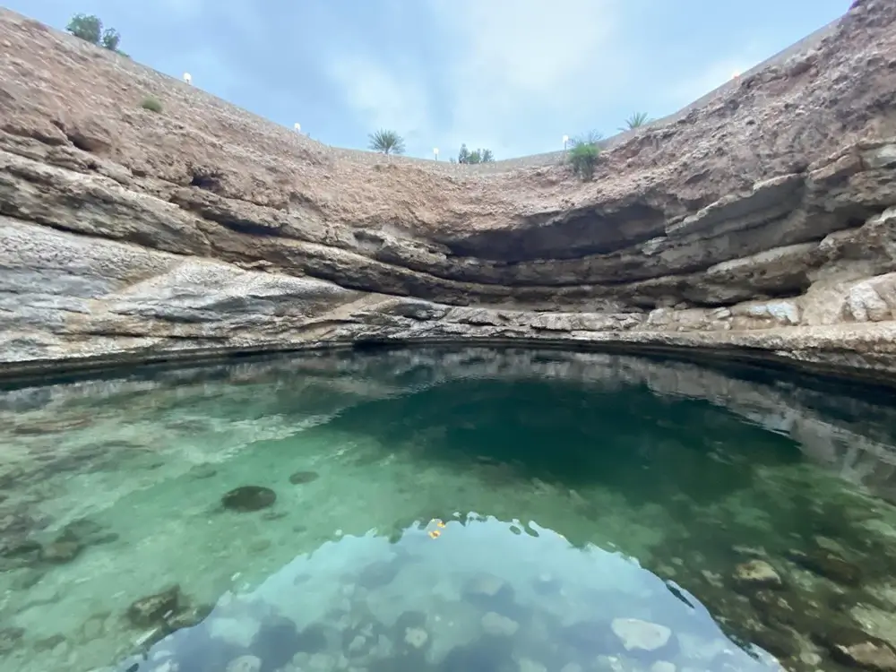 Bimmah Sinkhole in Oman.