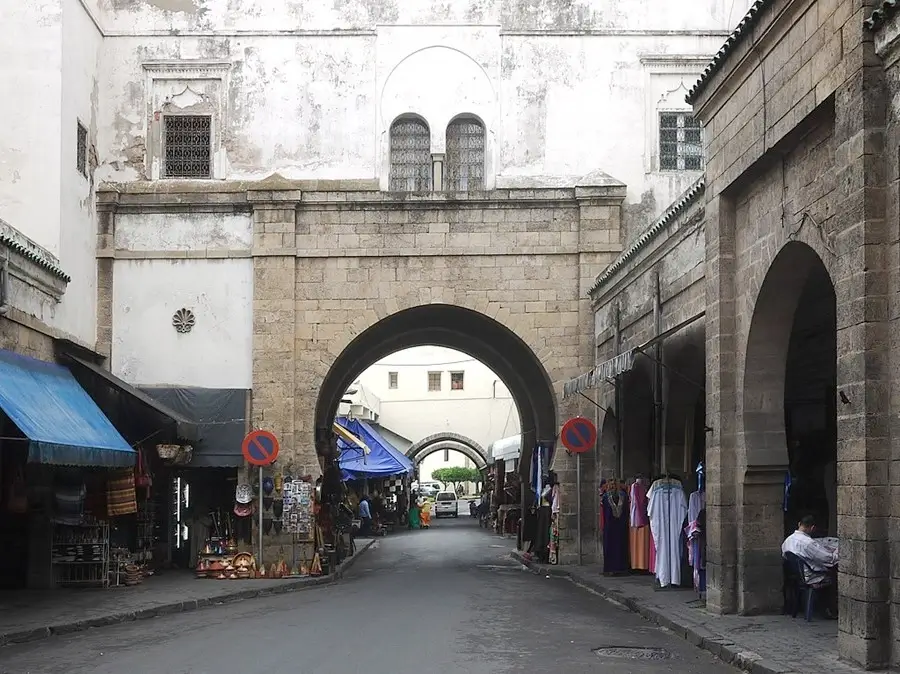 Habbous Quarter in Casablanca, Morocco.