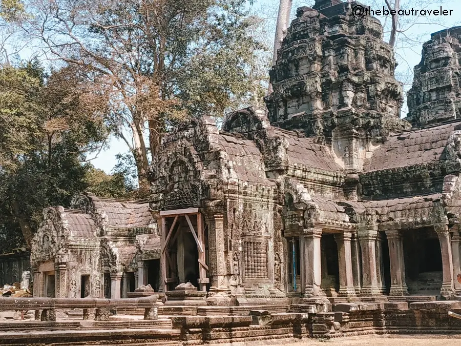 A temple in Siem Reap, Cambodia.