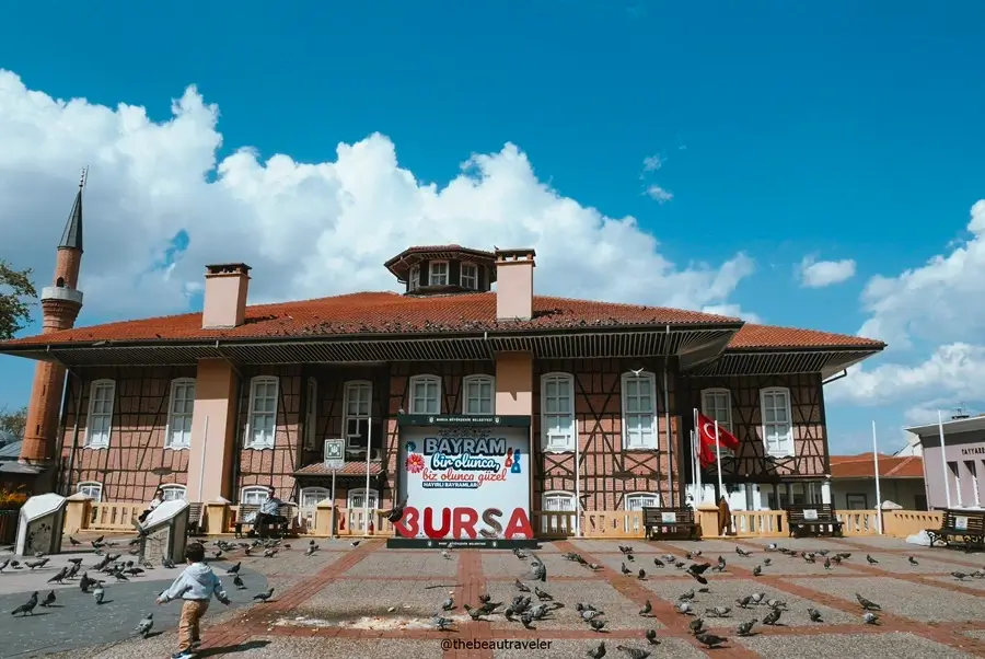 Koza Han in Bursa, Turkiye.