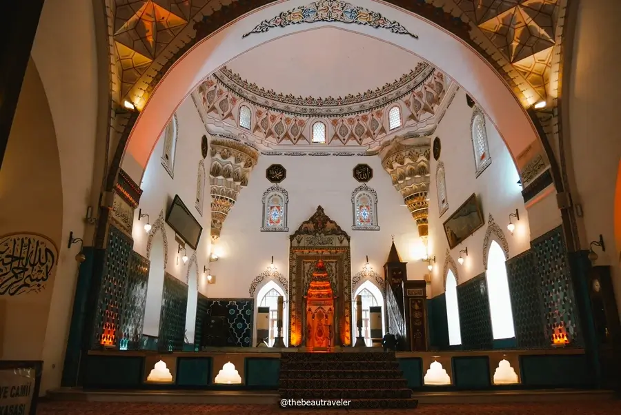 Muradiye Kulliyesi in Bursa, Turkiye.