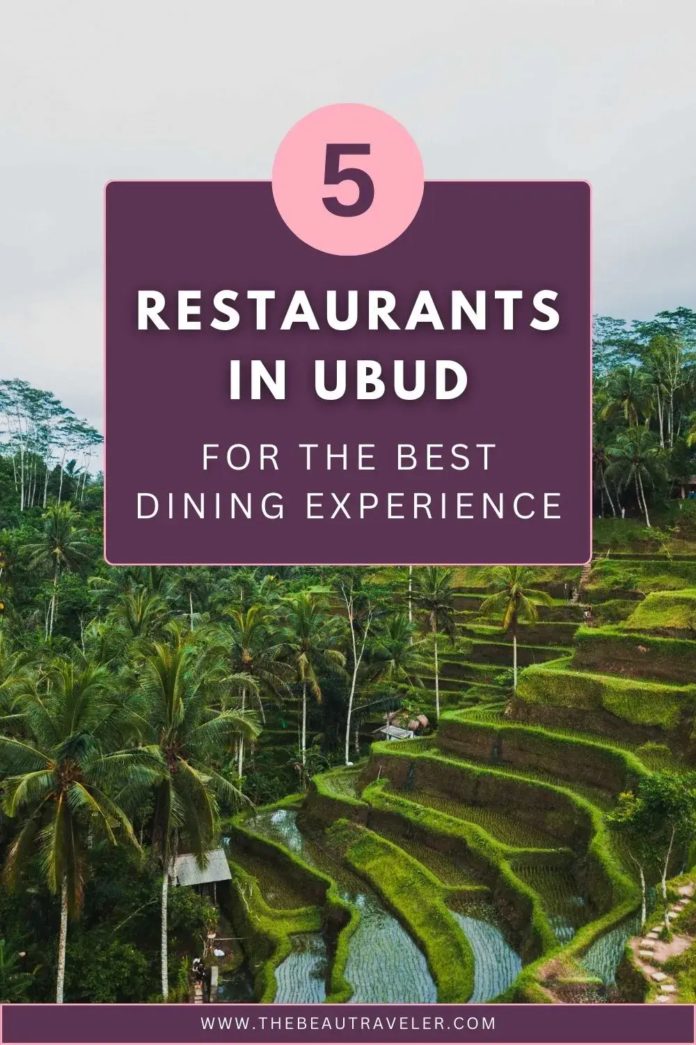 The Five Restaurants in Ubud to Try For the Best Dining Experience in Your Life - The BeauTraveler