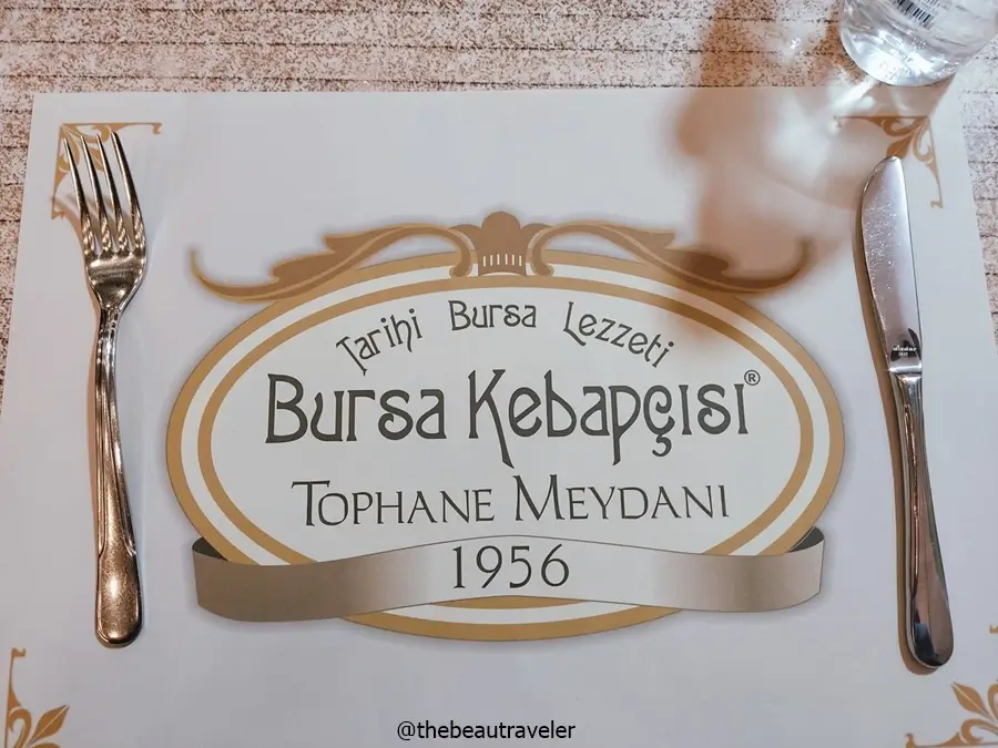 Tophane Kebapcisi in Bursa, Turkey.