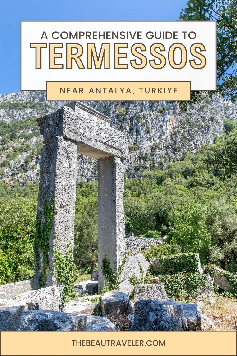 Exploring the Ruins of Termessos: A Comprehensive Guide to Turkey's Ancient Marvel near Antalya - The BeauTraveler