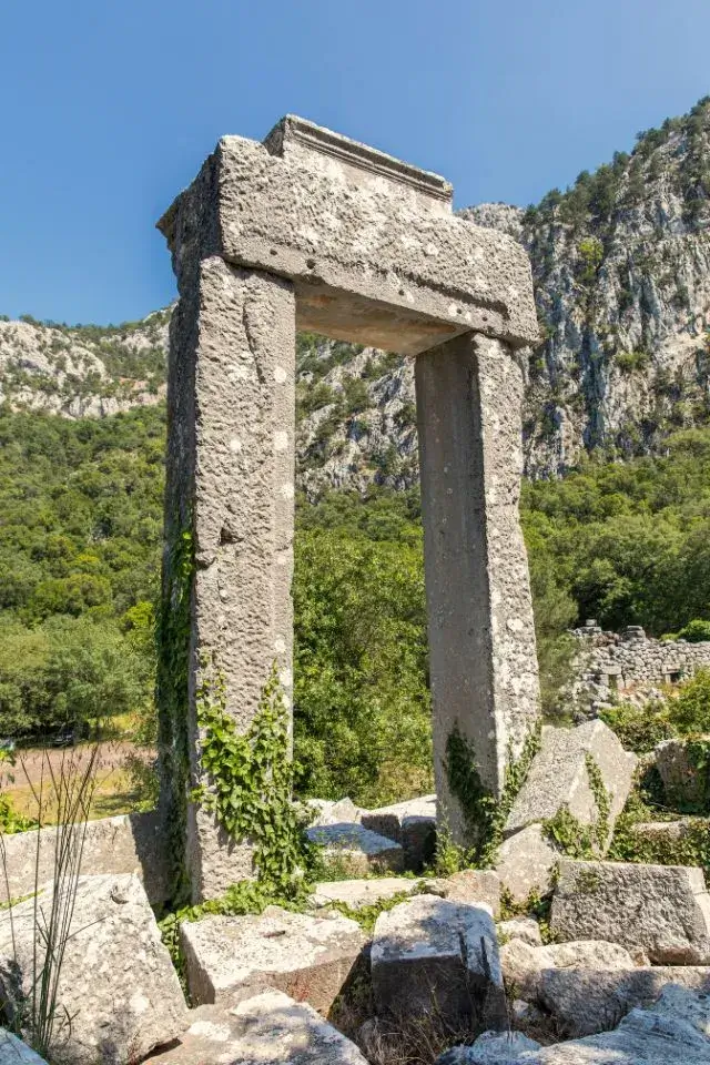 The ruins of Termessos near Antalya, Turkey.