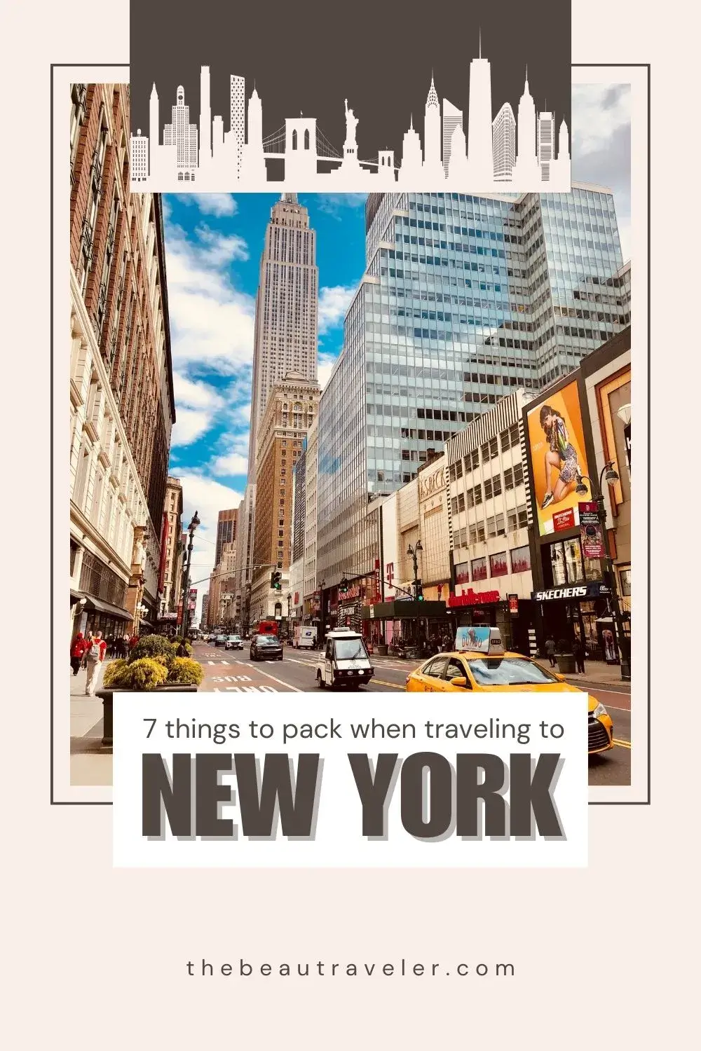 Top Products To Pack If You Are Traveling To New York - The BeauTraveler