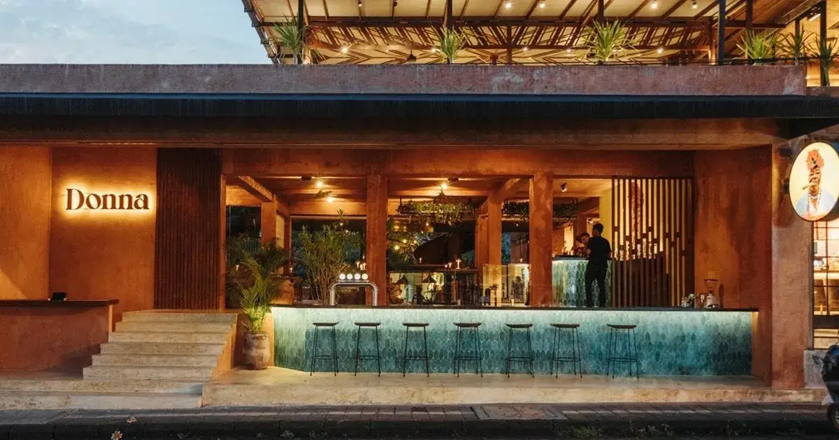 donna restaurant in ubud, bali.