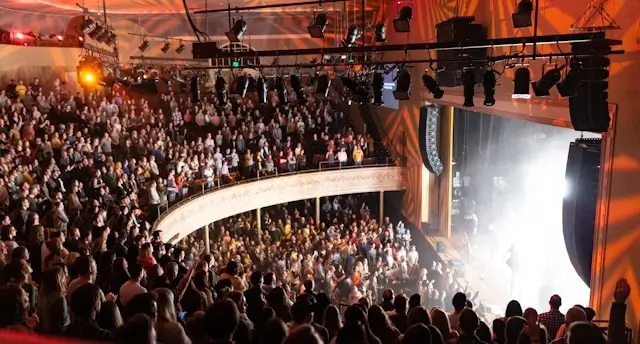 Ryman Auditorium in Nashville, TN.