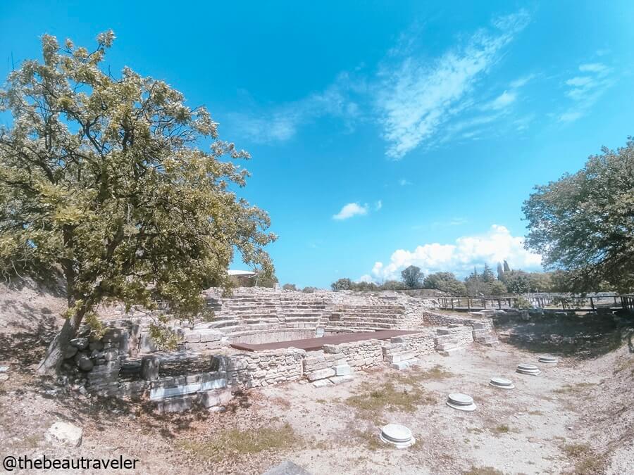 Troy archaeological site.