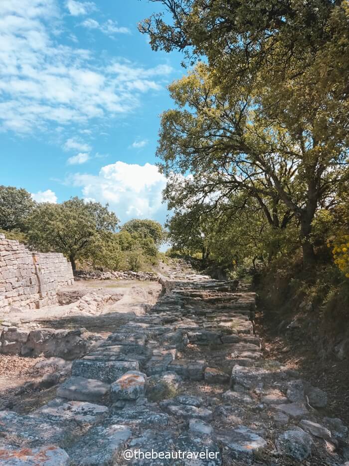 Troy ancient site in Canakkale, Turkey.