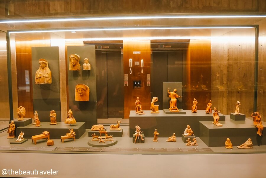 Exhibitions at the Museum of Troy, Turkey.