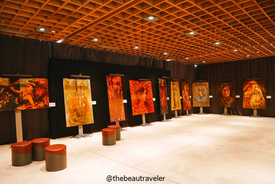 Exhibitions at the Museum of Troy in Turkey.