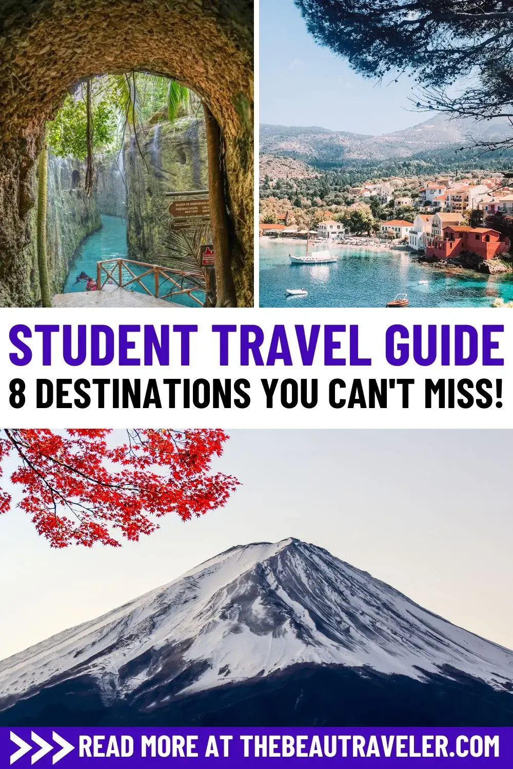 Student Travel Guide: 8 Destinations You Can't Miss! - The BeauTraveler