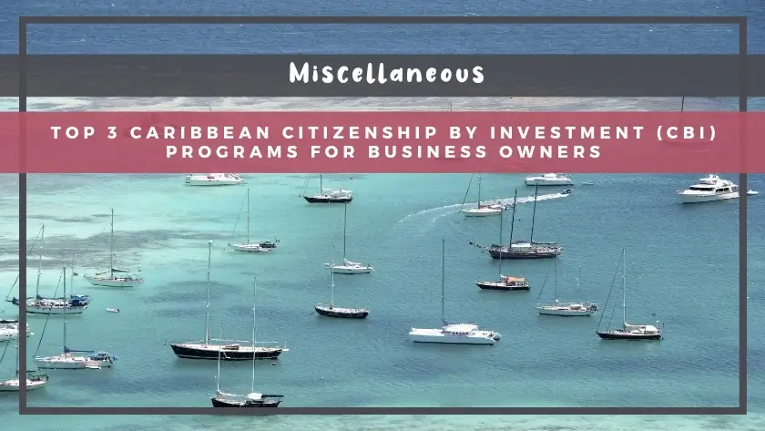 Top 3 Caribbean Citizenship by Investment (CBI) Programs for Business Owners