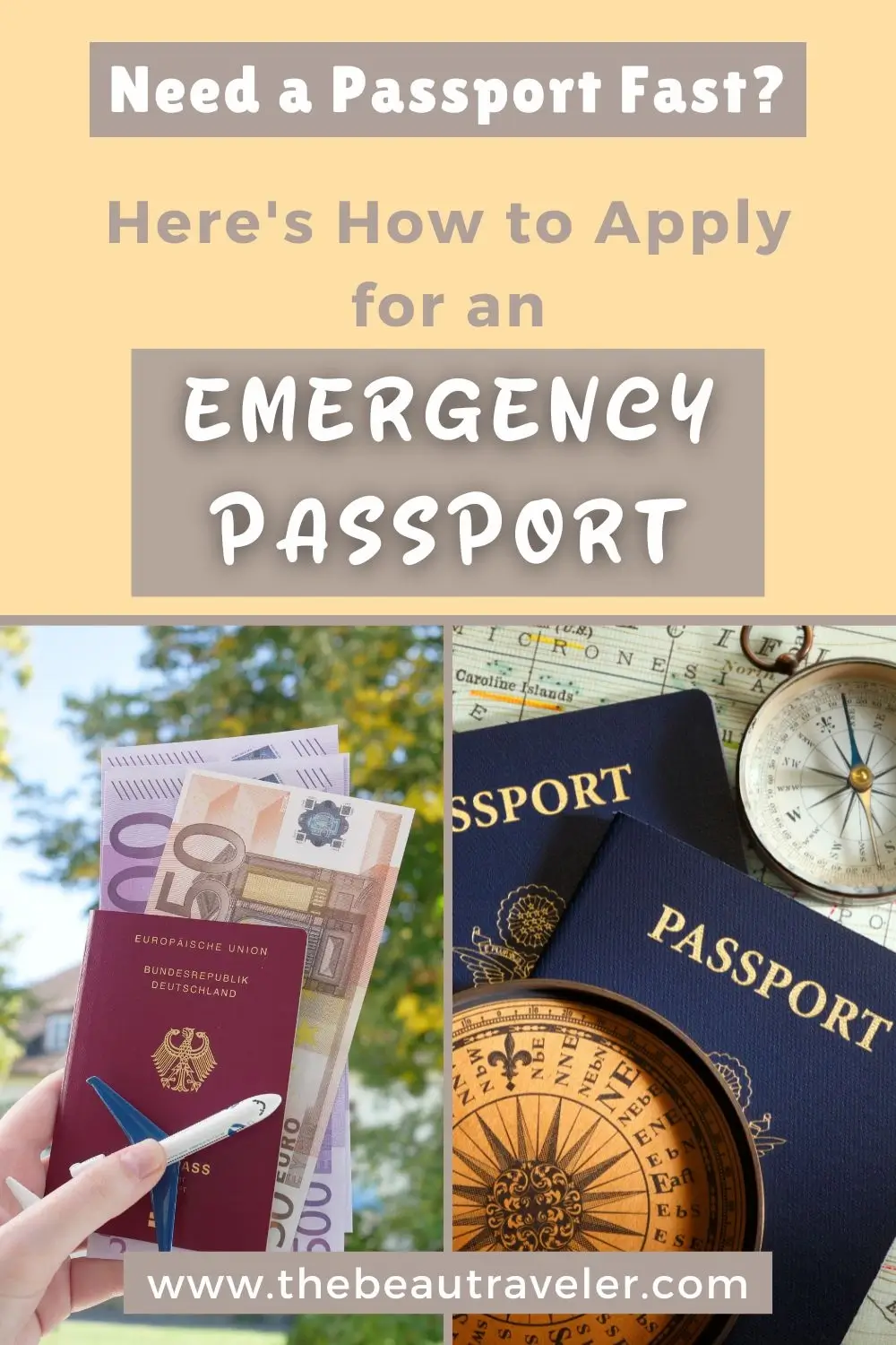 How to Get a Temporary Passport in Emergency Situations - The BeauTraveler