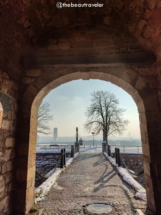 Kalemegdan Fortress in Belgrade, Serbia.