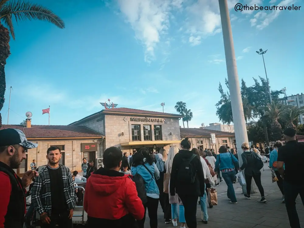 Mersin Train Station in Turkiye