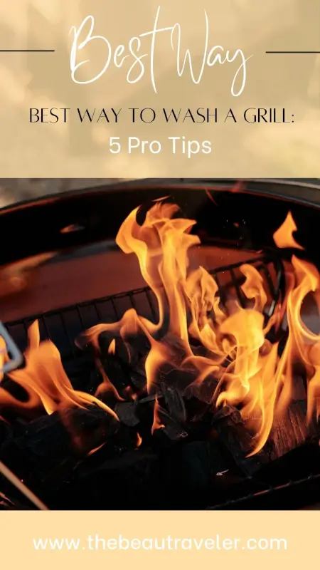 How to Clean Your Portable Charcoal Grill - The BeauTraveler