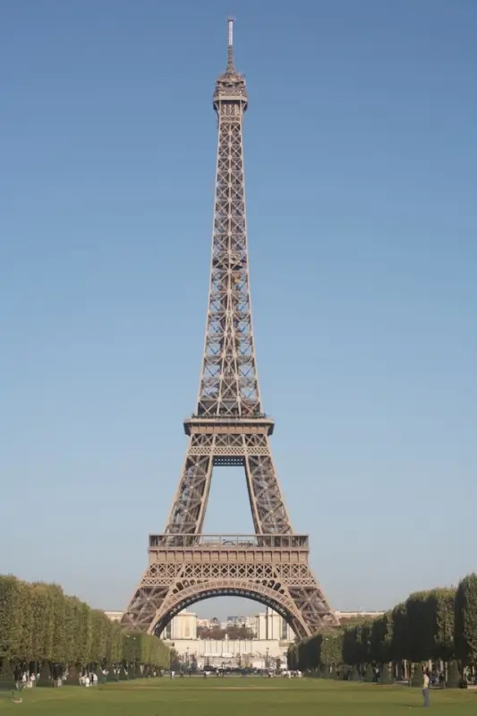 eiffel tower in paris, france