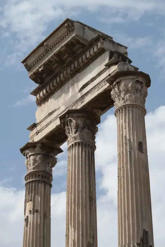 Forum Romanum in Rome, Italy.