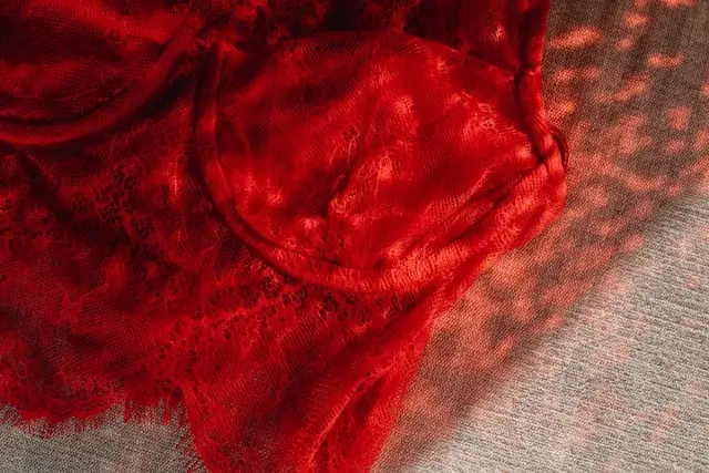 red lingerie