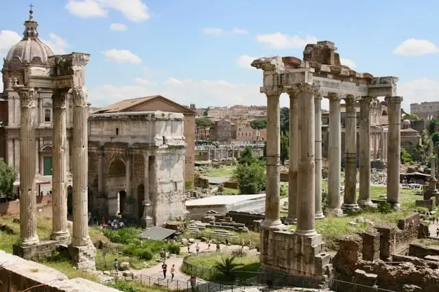 Roman Forum in Rome, Italy