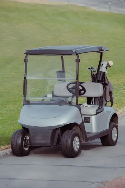 golf cart with storage