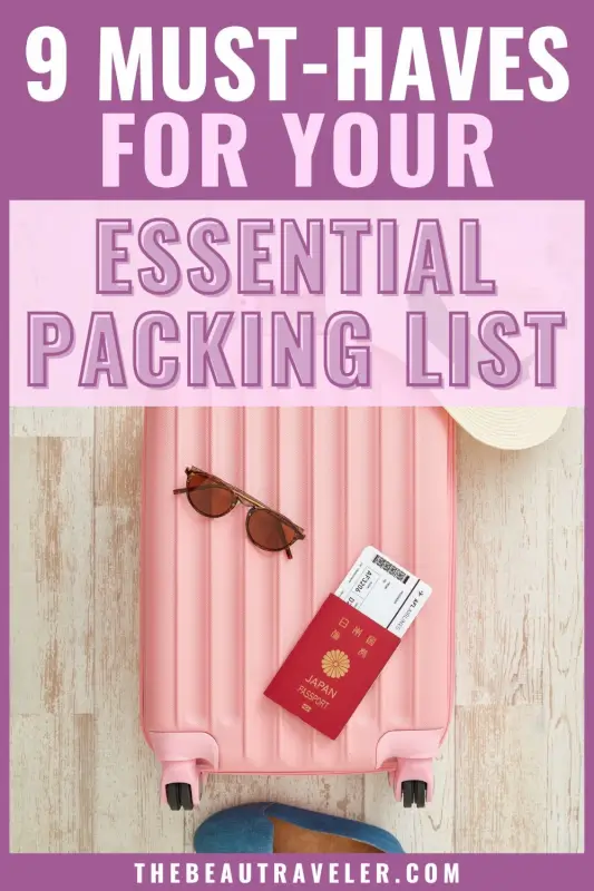 Top 9 Essential Items for Travel to Ensure a Smooth Journey - The BeauTraveler