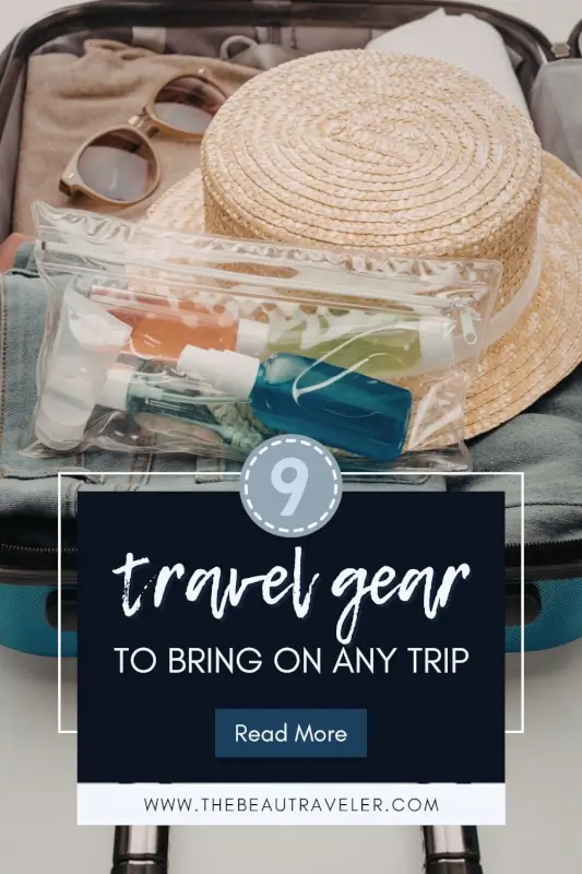 Top 9 Essential Items for Travel to Ensure a Smooth Journey - The BeauTraveler