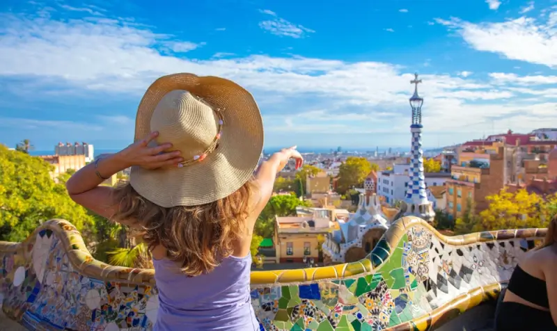 Best travel agencies for women traveling solo showcase destinations like Park Güell in Barcelona, Spain